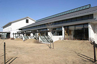 北川辺図書館の外観